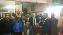 Romanlardan Enver Toçoğlu'na ziyaret