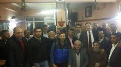 Romanlardan Enver Toçoğlu'na ziyaret