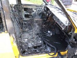 SEYİR HALİNDEYKEN ALEV ALDI: