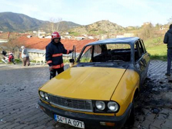 SEYİR HALİNDEYKEN ALEV ALDI: