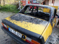 SEYİR HALİNDEYKEN ALEV ALDI: