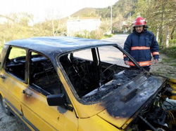 SEYİR HALİNDEYKEN ALEV ALDI: