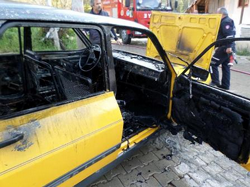 SEYİR HALİNDEYKEN ALEV ALDI: