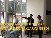 Kaymakam Ömer Yılmaz Paşalar Konaklarını Gezdi.