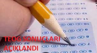 TEOG Sonuçları Belli Oldu