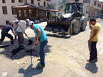 BOZULAN YOLLARA ASFALT YAMA