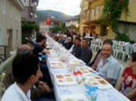 Santral Sokakta Anlamlı İftar