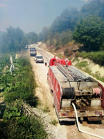 Taraklı'da Yangın