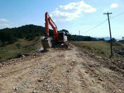 Hark Mahallesi Yolunda Onarım Çalışması Yapılıyor