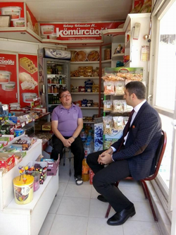 KAYMAKAM'DAN ESNAF ZİYARETİ