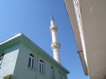 Fırtına Minaredeki Camları tuzla buz etti...