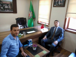 Kaymakam Kaya İade-i Ziyaretlerini Sürdürüyor
