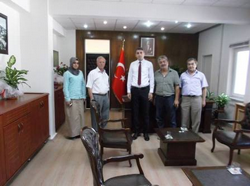 TARAKLI YEREL KÜLTÜR DERNEĞİ’N DEN KAYMAKAM KAYA YA ZİYARET: