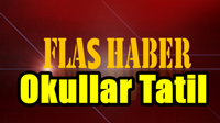 Okullar Tatil