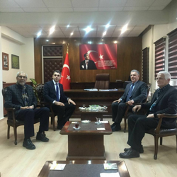 Eski Bakan Ali Talip Özdemir’den Kaymakam Kaya’ya Ziyaret