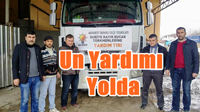 Bayırbucak'a 1 TIR Un