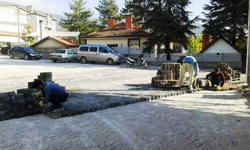 Okul Yolu ve Kapalı Pazayeri Güzelleşiyor