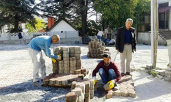 Okul Yolu ve Kapalı Pazayeri Güzelleşiyor