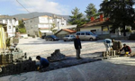 Okul Yolu ve Kapalı Pazayeri Güzelleşiyor