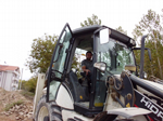 TARAKLI’DA OKUL YOLU PARKELENİYOR: