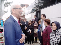 TBMM den Bir Grup Kadın Milletvekili Taraklı’da.