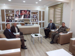 Kaymakam Muhammet Kaya Belediye’yi Ziyaret Etti.