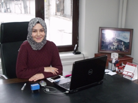 Dr Fatma Topal Görevde