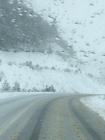 Yağmur sonrasında kar yağışı etkili oluyor