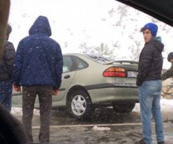 Yağmur sonrasında kar yağışı etkili oluyor