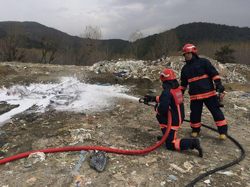 Taraklı Termal’de Yangın Tatbikatı.