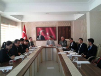 Taraklı İlçe Kaymakamı Muhammet Kaya, Okul Müdürleriyle Değerlendirme Toplantısı Yaptı.