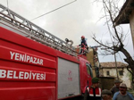 Gerişler Köyünde Yangın