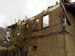 Gerişler Köyünde Yangın