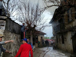 Gerişler Köyünde Yangın