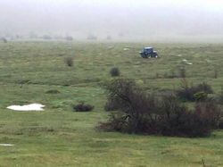 YAYLA MERALARINDA GÜBRELEME ÇALIŞMASI: