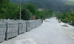 Taraklı’da Parke Çalışmaları Sürüyor