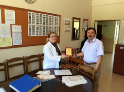Özkaraman Karne Dağıttı