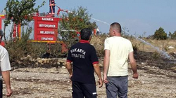 Buğday Taralasında Yangın