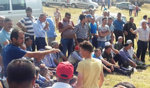 AKÇEŞME MEYDANINDA KARAKUCAK GÜREŞLERİ YAPILDI.