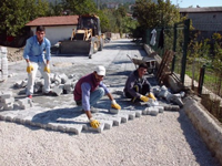 Ara Sokaklar Parke Taşı ile Kaplanıyor