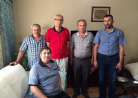 Gazeteci Girgin'e Ziyaret