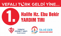 5 TIR'lık Yardım Konvoyu Dua Programı İle Yola Çıkacak