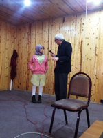 Tacettin Özkaraman kariyer günlerinde öğrencilerle buluştu.