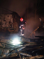 Yenidoğan Mahallesi’n de Yangın