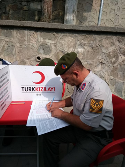 TARAKLI JANDARMASININ KANLARI HAYAT KURTARACAK