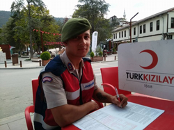 TARAKLI JANDARMASININ KANLARI HAYAT KURTARACAK