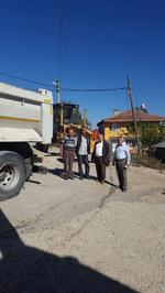Kıran Mahallesi Yolunda Asfalt Yama Çalışması