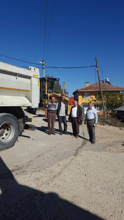Kıran Mahallesi Yolunda Asfalt Yama Çalışması