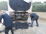 Dereiçi yolunda Çalışma