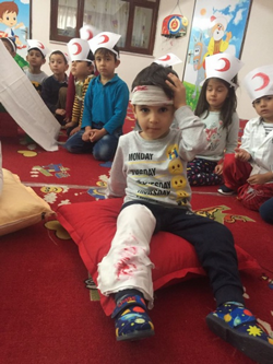 Zübeyde Hanım Ana Okulu'nda  Kızılay Haftası Kutlaması